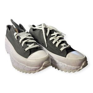Converse Run Star Hike Sneakers Women Sz 10 Men Sz 8.5 Crater‎ Storm Wind High